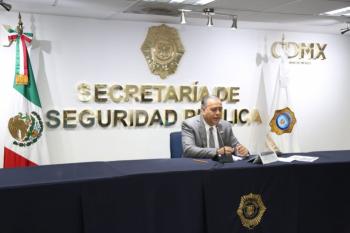Rechaza Raymundo Collins crisis de inseguridad en CDMX