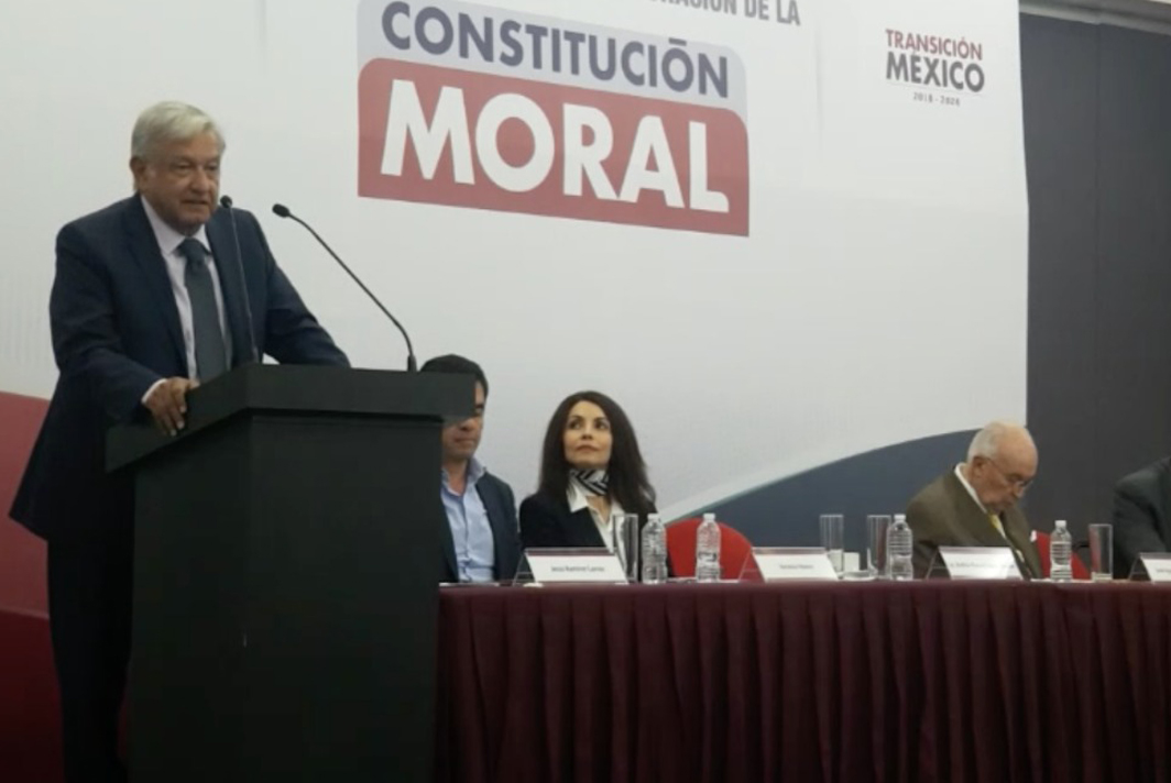 La Constitución Moral busca combatir la corrupción: Pinchetti