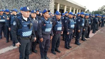 Más de 2 mil policías capitalinos apoyarán en seguridad el 1 de diciembre