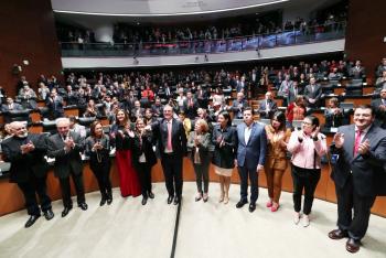 Ratifican por unanimidad a Marcelo Ebrard como Secretario de Relaciones Exteriores