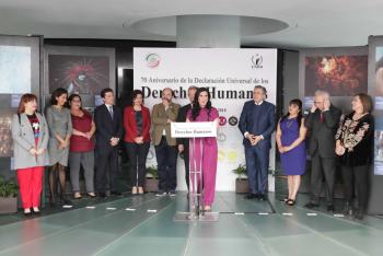 Conmemoran 70 años de la Declaración Universal de los Derechos Humanos