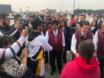 CONTINÚA LA LLEGADA DE PEREGRINOS A LA BASÍLICA DE GUADALUPE, SUMAN 3 MILLONES