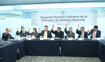 Gestionan senadores reunión con Sedena y Marina