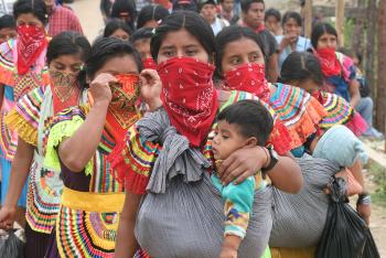 Manifiestan respeto a la libre determinación de las comunidades indígenas
