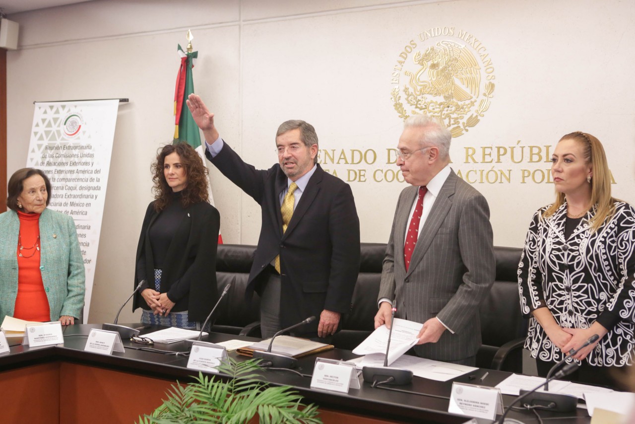 Ratifica Comisión a Juan Ramón de la Fuente como embajador de México ante la ONU