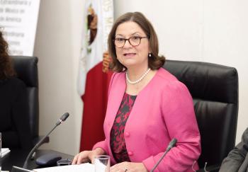 Ratifican en comisiones nombramiento de Martha Bárcena como embajadora de México en EU