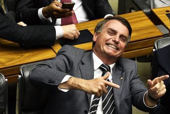 Bolsonaro, a favor de base militar estadounidense en Brasil