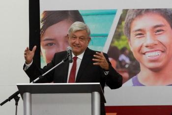 Anuncia AMLO inicio del programa Jóvenes Construyendo el Futuro