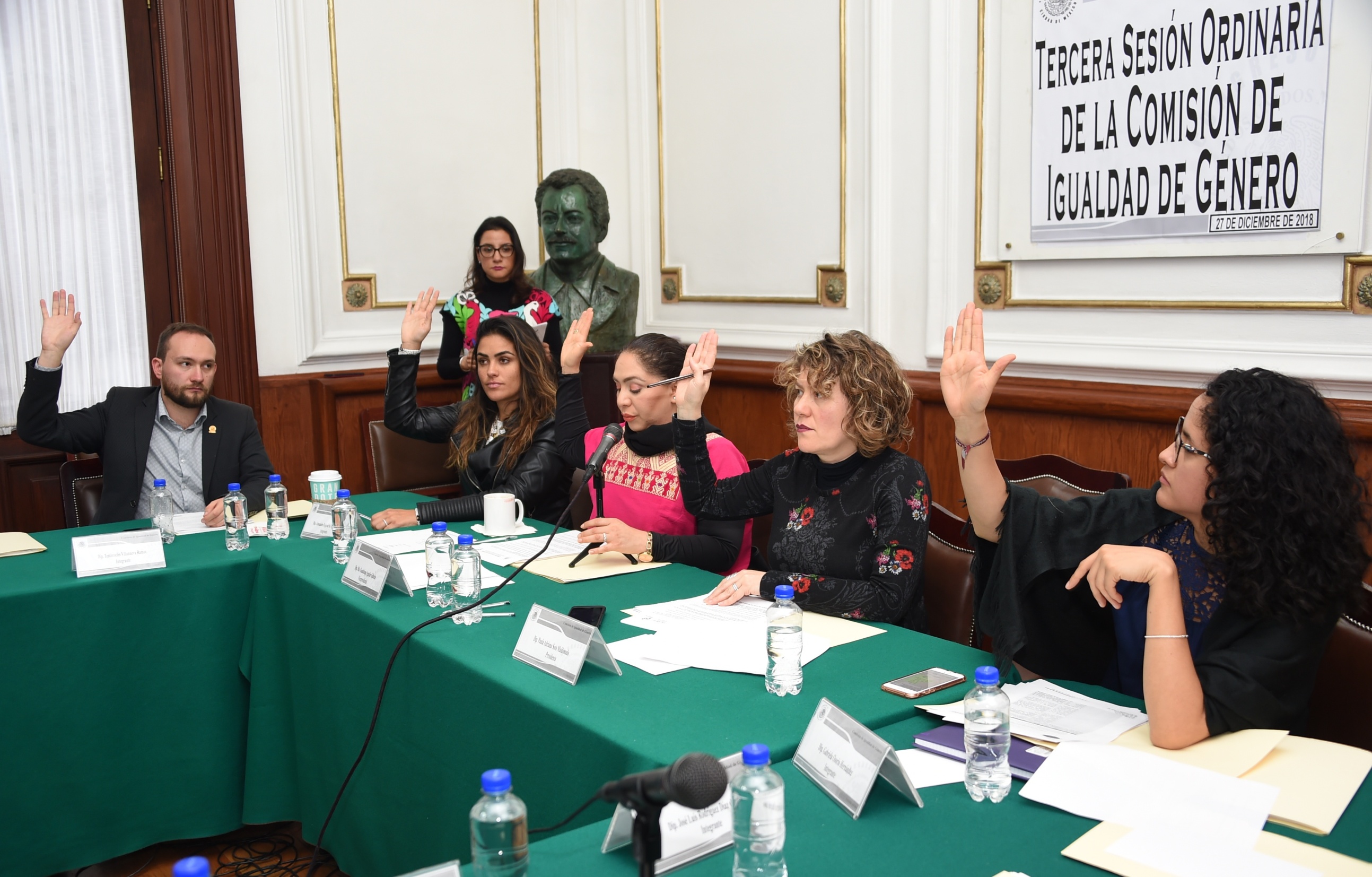 Eligen a las 132 integrantes del Primer Parlamento de Mujeres de la Ciudad de México 2019