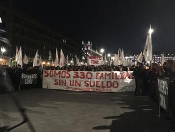 Exigen bomberos de la Ciudad de México 330 plazas de trabajo