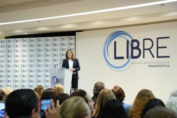 Busca Margarita Zavala registrar “Libre” como partido político ante el INE