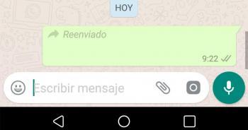 Limita Whatsapp reenvío de mensajes