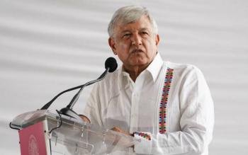 En Puebla, AMLO llama a realizar elecciones limpias