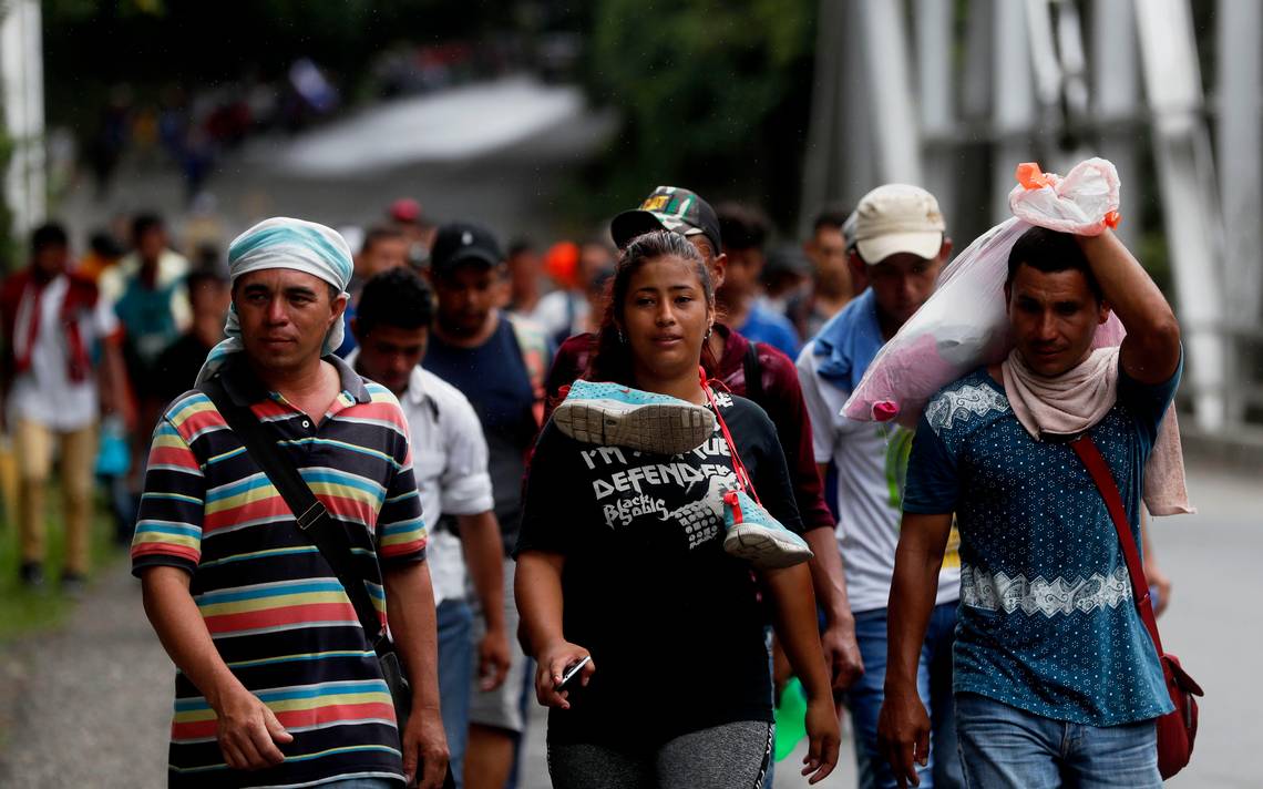 Sin libre tránsito migrantes en México