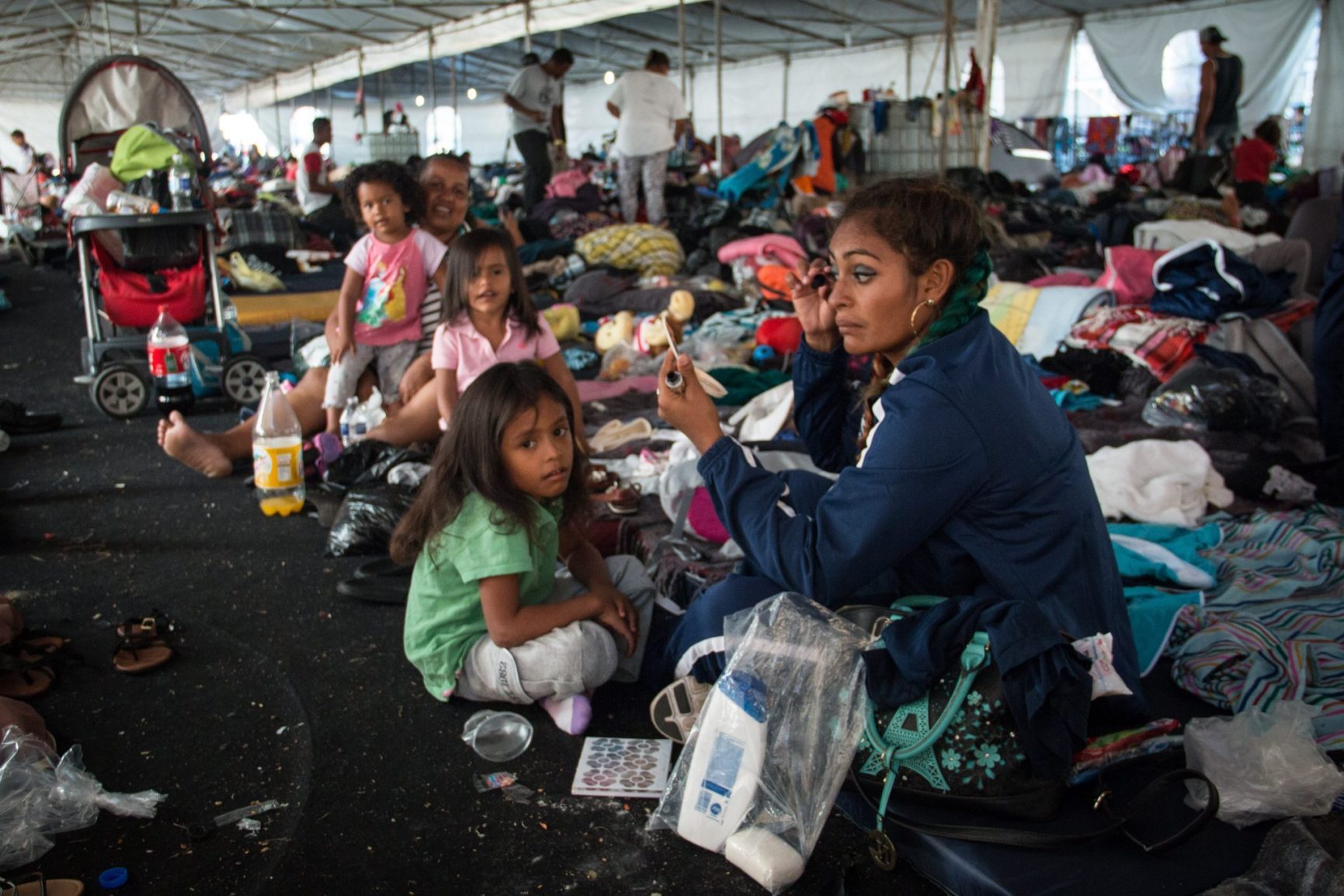 Llegan más de mil migrantes a la Ciudad de México