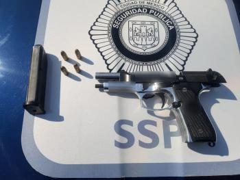 Recupera SSC 166 armas de fuego usadas en la Comisión de Delitos en enero