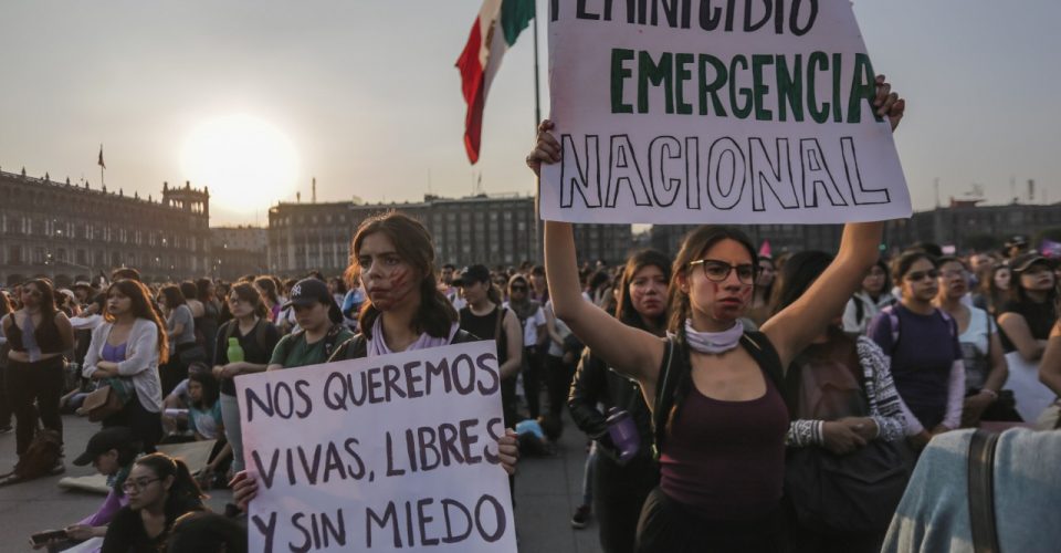 Mujeres marchan contra acoso e inseguridad