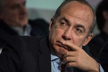 Niega Calderón acusaciones de López Obrador