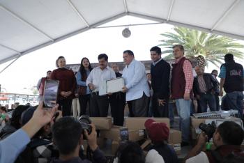 ARRANCA GUSTAVO A MADERO PROGRAMA DE RENOVACIÓN DE ALUMBRADO PÚBLICO ILUMINEMOS NUESTRA ALCALDÍA