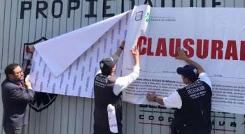 Clausuran predio del SME en Miguel Hidalgo