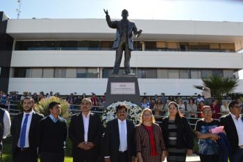 Restaura Alcaldía monumento a Gustavo A. Madero