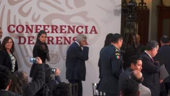 Falsa alarma en Palacio Nacional