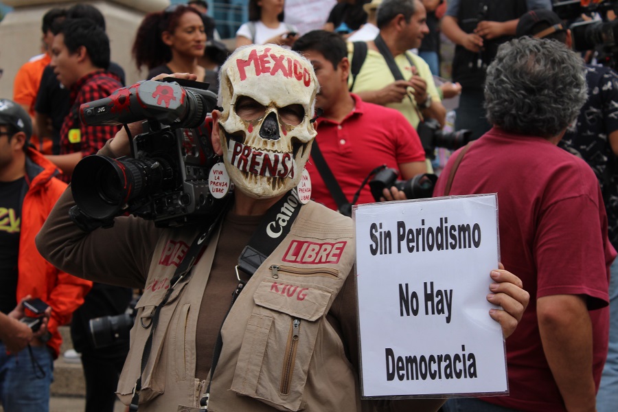 Detienen a hombre por amenazas a periodista en Veracruz