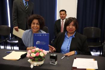 Tlalpan suscribe convenio con Tecnológico Tlalpan