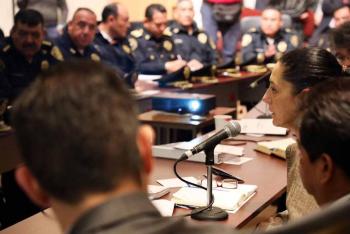 Bajan índices delictivos en la GAM: Sheinbaum