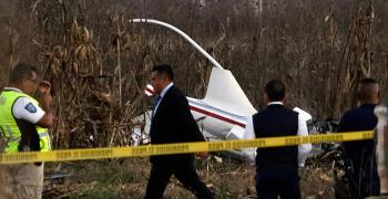 Videos de accidente aéreo en Puebla son públicos