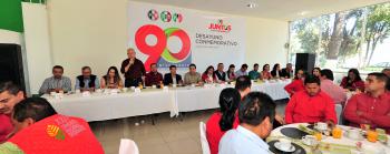 PRI celebra 90 años de vida
