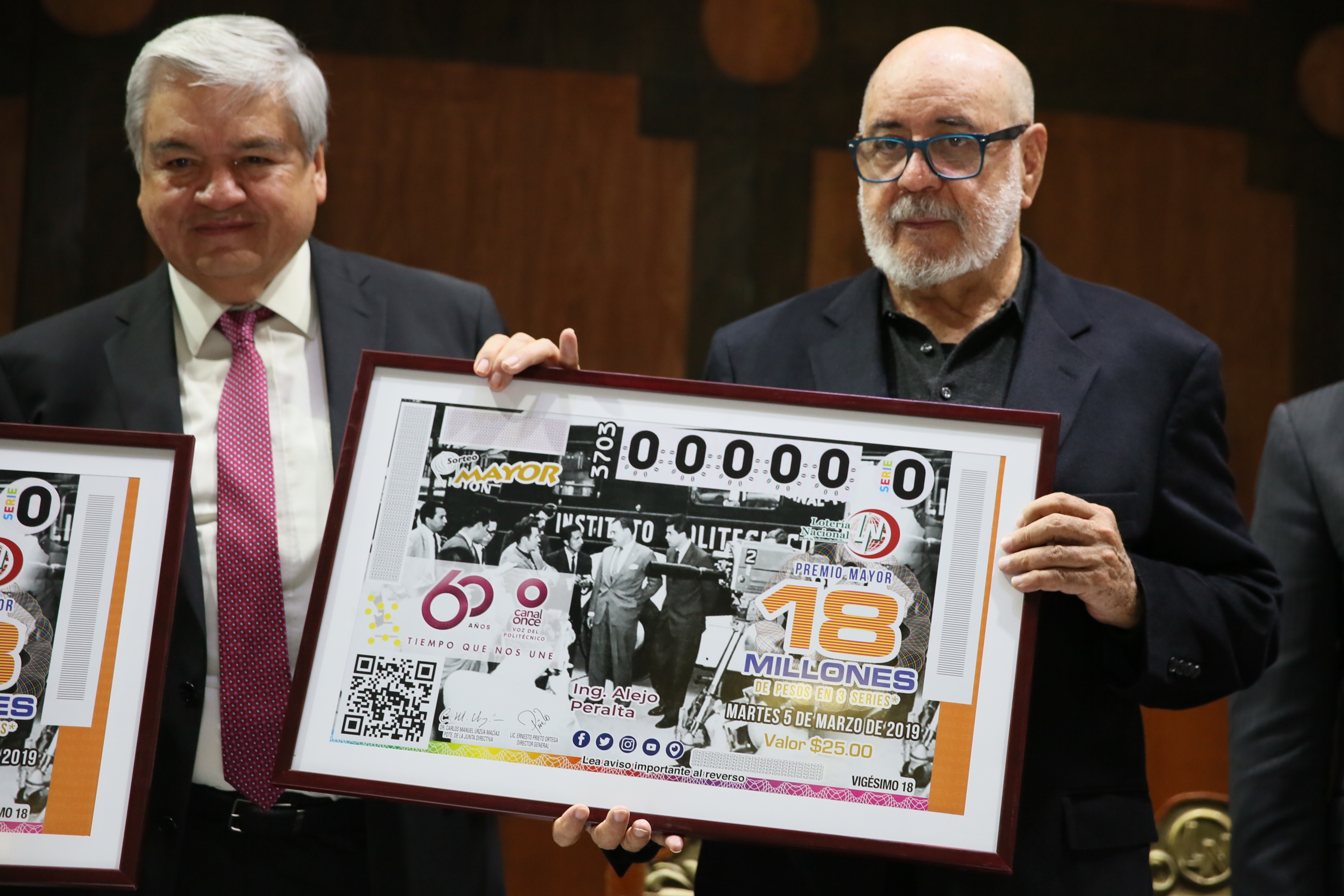 Lotería Nacional celebra 60 Años de Canal Once con sorteo mayor