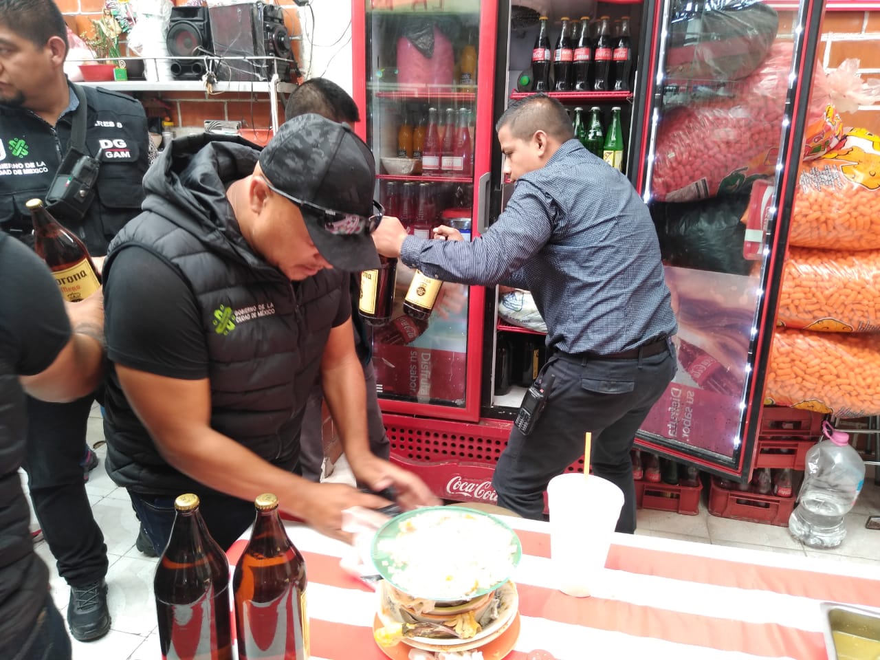 Continúa acción contra consumo de alcohol en espacios públicos, decomisa GAM mil 37 litros de cerveza