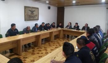 Gobierno de la Ciudad mantiene diálogo con Bomberos