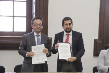 COMISIÓN y AMIG firman convenio para el proceso de reconstrucción de la Ciudad de México