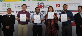 Firma de acuerdo en materia de seguridad Ciudadana
