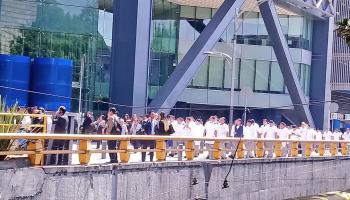 Desalojan edificios de Bancomer por supuestos explosivos