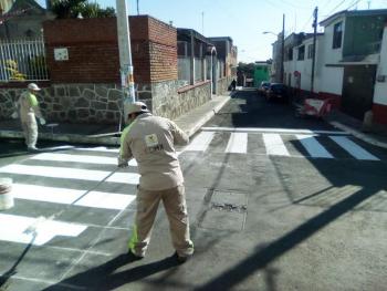 Alcaldía de Cuajimalpa trabaja para mejorar su imagen urbana