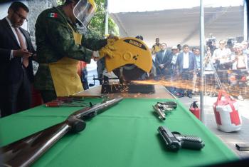 Inicia "Sí al desarme, Sí a la Paz" en Alcaldía Coyoacán