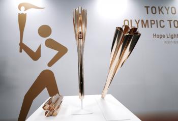 Presentan antorcha olímpica Tokio 2020