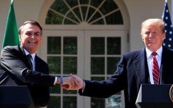 Trump y Bolsonaro se reúnen en la Casa Blanca
