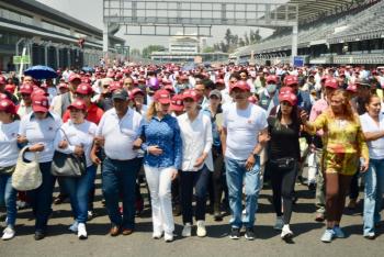 Promete Sheinbaum Pardo regresar el Deportivo Magdalena Mixhuca a la Alcaldía Iztacalco