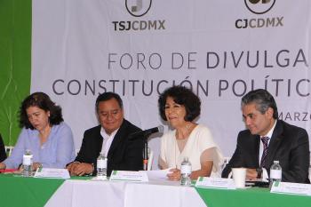 Tlalpan recibe Foro de Divulgación y Análisis sobre la Constitución Política de la Ciudad de México