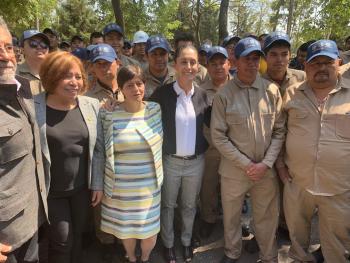 Inician trabajos las cuadrillas del Gobierno Capitalino para atender fugas de agua en la Ciudad de México