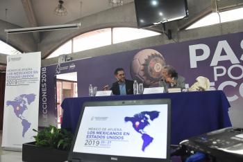 Ofrece IECM curso sobre situación de comunidad mexicana residente en Estados Unidos