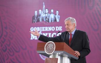 AMLO niega confrontación con España 