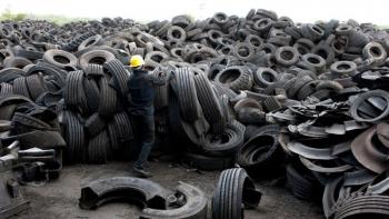 Reconocen a Neza por reciclar neumáticos