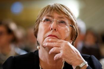 Bachelet visitará México la próxima semana