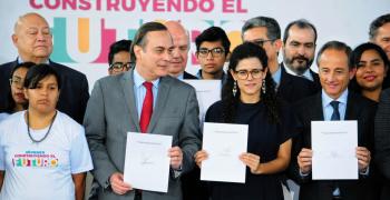 Afilian al IMSS a becarios del Programa Jóvenes Construyendo el Futuro