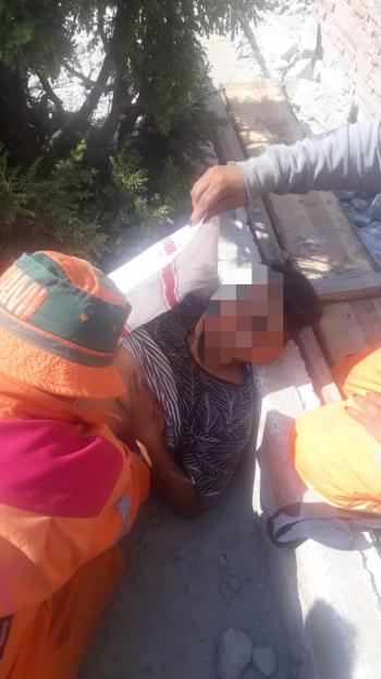 Policías de la SSC auxilian a trabajadores heridos tras caída de estructura en Gustavo A. Madero